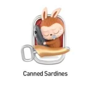 The Monsters Wacky Mart Figures Labubu NEW AND SEALED - Canned Sardines